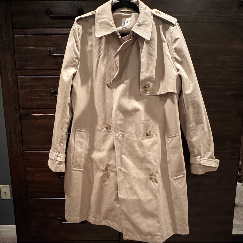GAP Tan Trench Coat